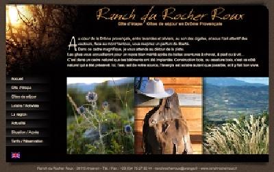 logo Ranch du Rocher Roux Sandrine BRUNAUD 